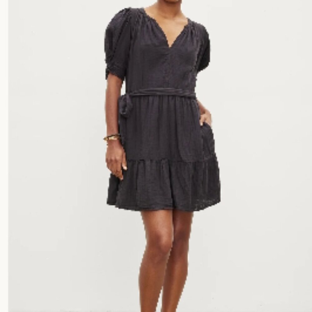 Velvet by Graham & Spencer BELLA COTTON GAUZE DRESS